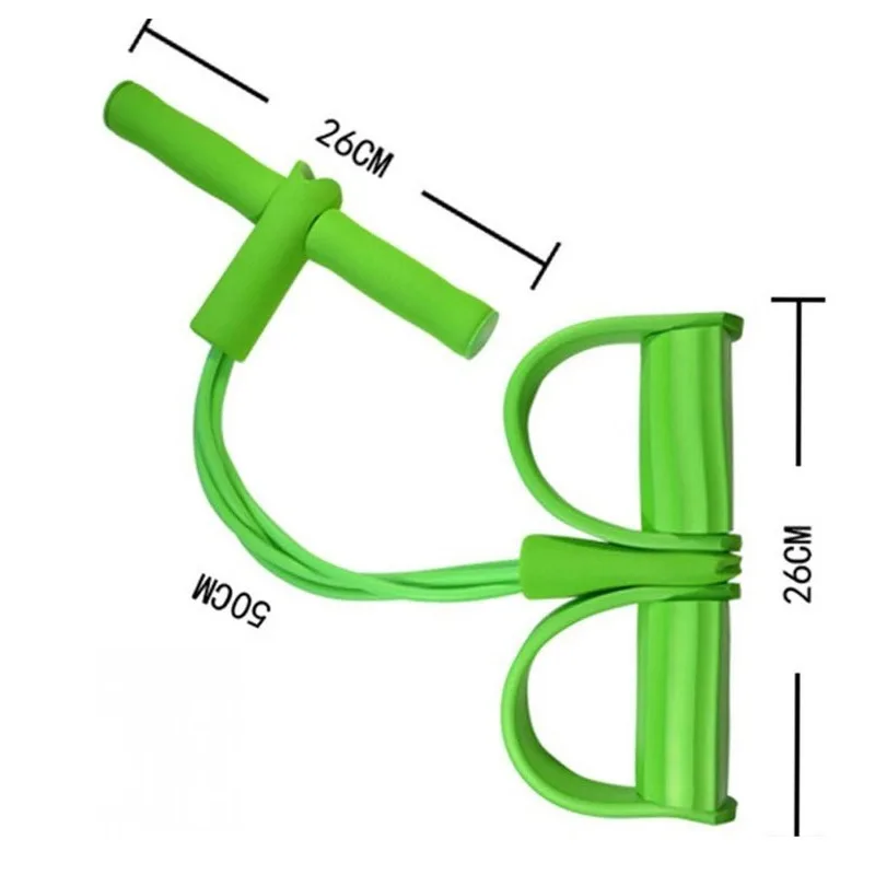 

Resistance Bands Weight Loss fitness Equipment 4 tube Tension Trainer Sports Foot Expander Chest Pull Leg Latex Rope Gymnastics