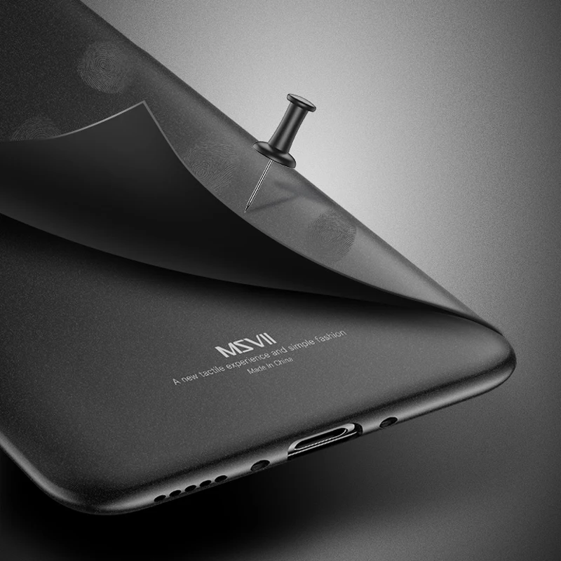 Для OnePlus 7 Pro Чехол MSVII Жесткий ПК полная защита Матовый чехол Ультратонкий с матовой поверхностью чехол для OnePlus7 OnePlus 7 6 6T чехол