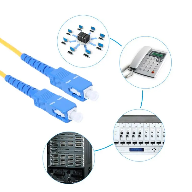 SC/UPC-SC/UPC-SM 3 мм волоконно-оптический соединительный кабель одномодовый