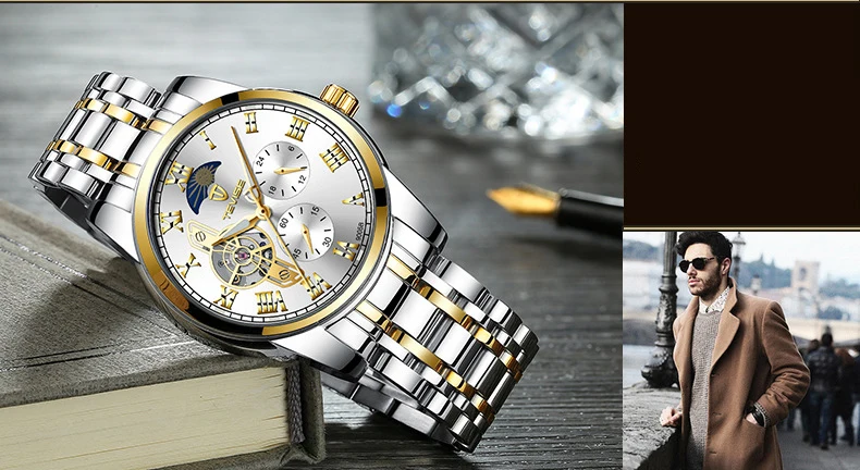 Tevise Топ бренд для мужчин Tourbillon автоматические механические часы Скелет часы для мужчин с автоматическим подзаводом мужские наручные часы Relogio Masculino