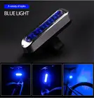 Велосипедный фонарь, водонепроницаемый светодиодный задний фонарь с USB-зарядкой, Обесцвечивающий, для езды на велосипеде, стробоскоп