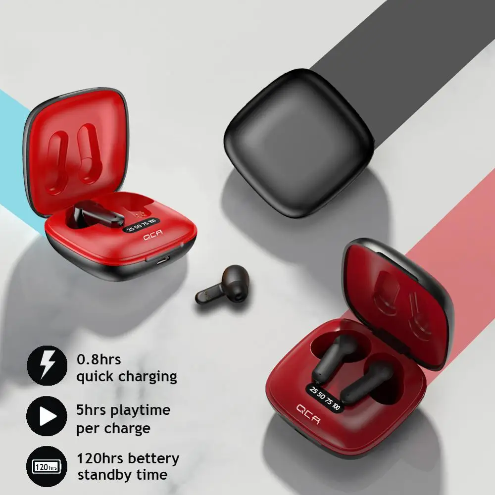 

XG31 TWS 5.0 Bluetooth Earphone Wireless Headphones HD in-Ear Deep Bass Earbuds True Wireless Stereo Headset Sport Earphones