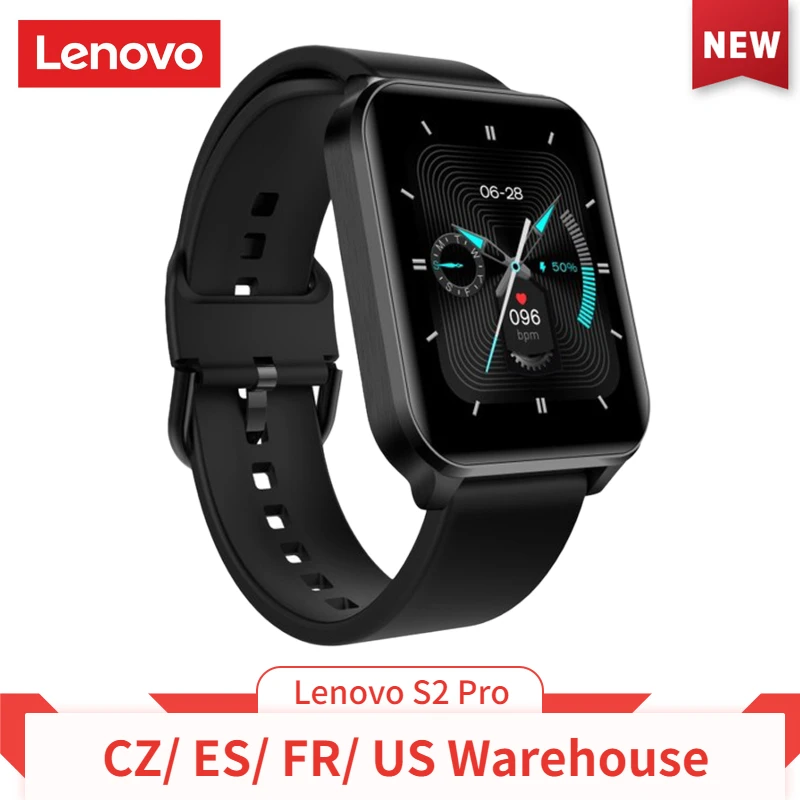 Новый Lenovo S2 Pro Смарт часы для мужчин 1 69 ''сенсорный экран HD Водонепроницаемый