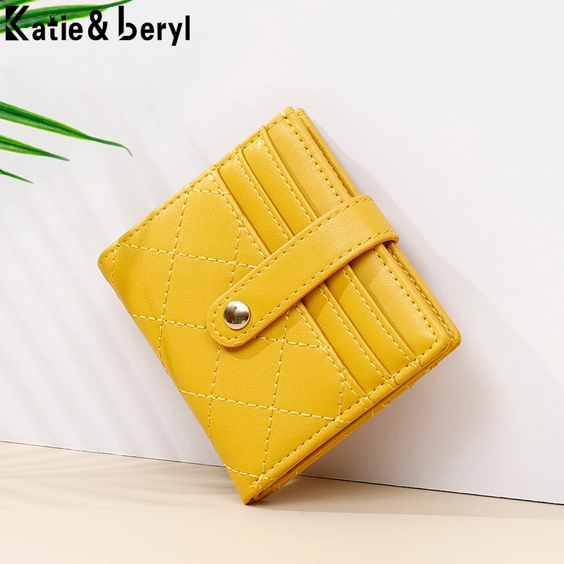 Лидер продаж брендовые дизайнерские женские кошельки тонкие мини держатель для