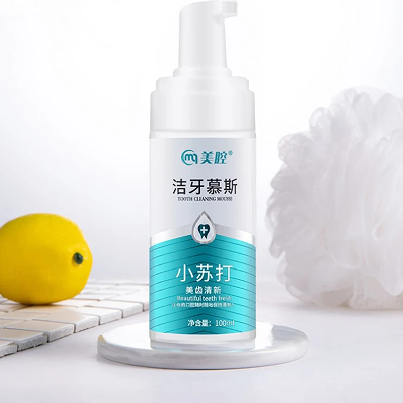 

New Toothpaste Foam Deep Cleaning Teeth Foam Whitening Stain Removal Refreshing Toothpaste Dispel yellow Eliminate Bad Breath