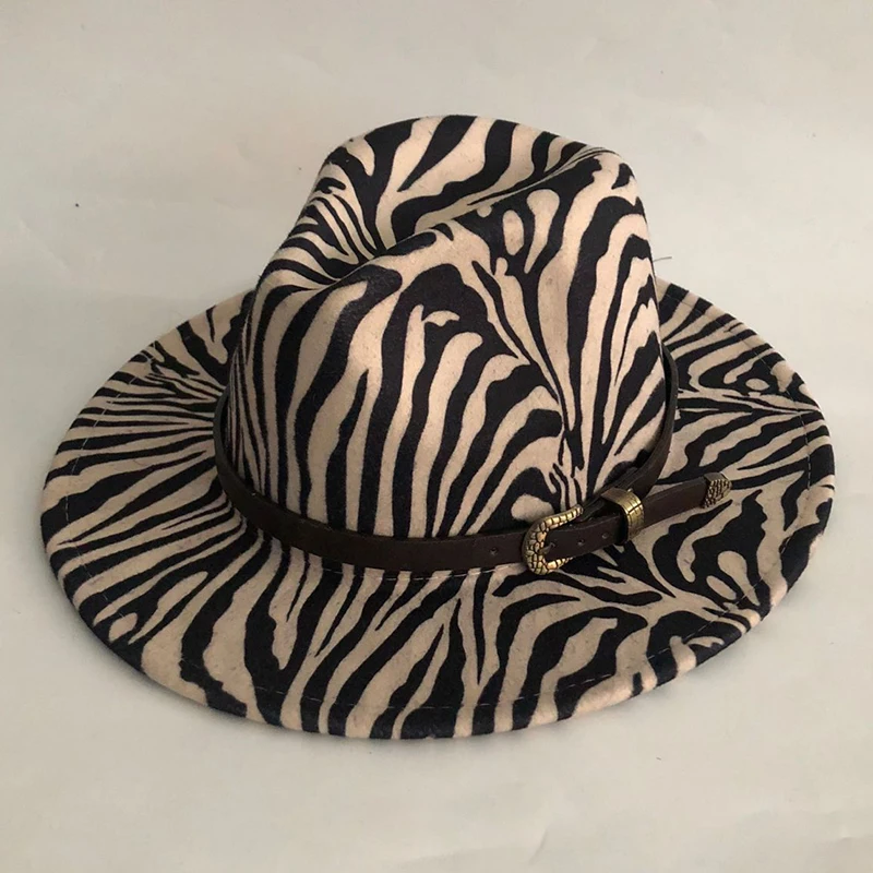

Fashion New Winter Hats Striped Wool Blend Warm Fedoras For Men Women Casual Spring Wool Artificial Jazz Caps Simple Top Hats