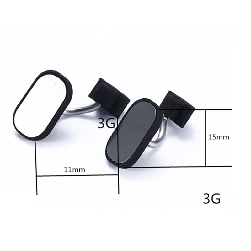 

for WPL D12 1/10 RC Car Upgrade Parts Stainless Steel Simulation Rearview Mirror Decoration Accessories