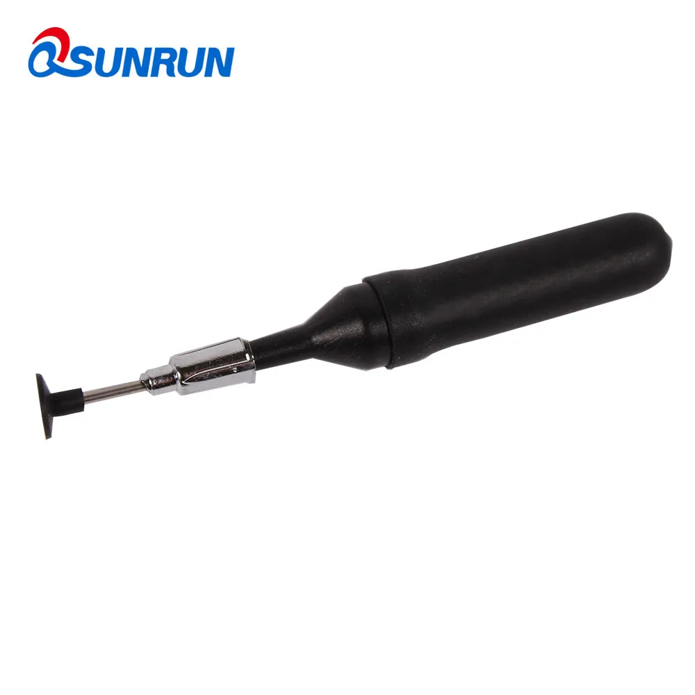 

Black Mini Antistatic ESD IC Vacuum Pen With 4 Suction Headers IC SMD Pick Up Vacuum Suction Pen Tools