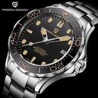 2020 pagani design men watch luxury brand steel belt watch waterproof 100m automatic mechanical watches clock relogio masculino