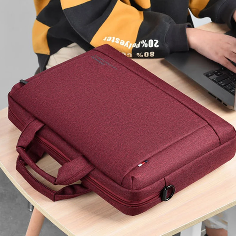 

2021 Laptop Case 13 14 15 Inch Waterproof Laptop Bag Shoulder Handbag Briefcase Bag Laptop Case Macbook Air Laptop Bag