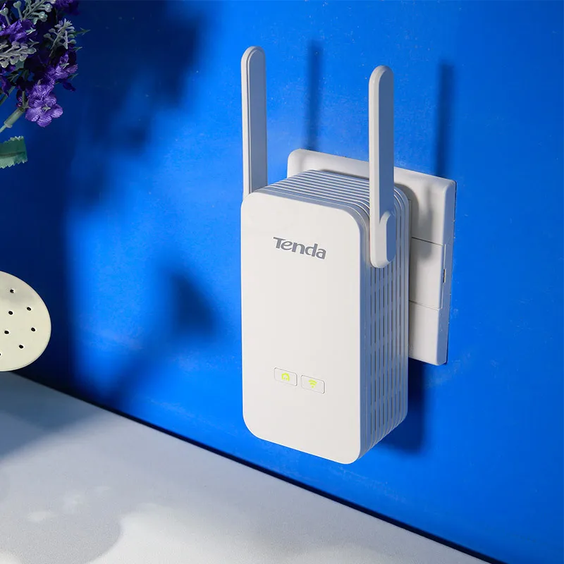 Tenda PA3 1000 Мбит/с Ethernet-адаптер сетевого шнура PLC сетевой адаптер переменного тока