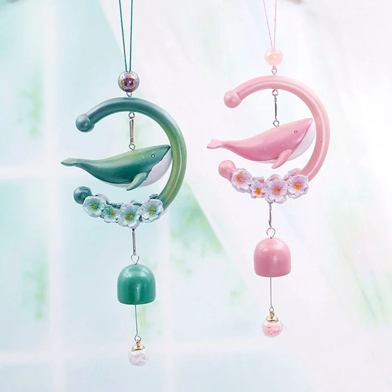 Украшения в виде животных из смолы ветряные колокольчики для детей милая детская