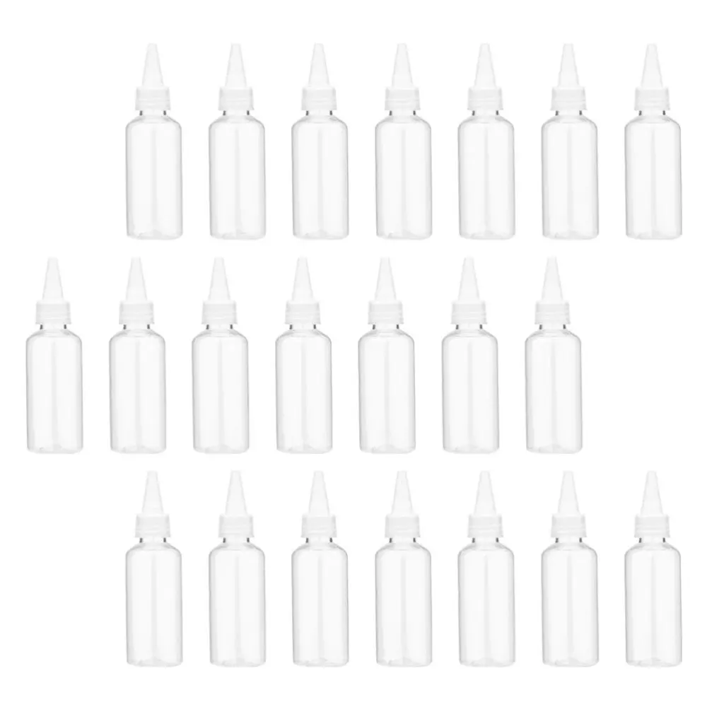 

35Pcs 30ml Bottle Pointed Mouth Bottles for Lotion Liquid Condiment