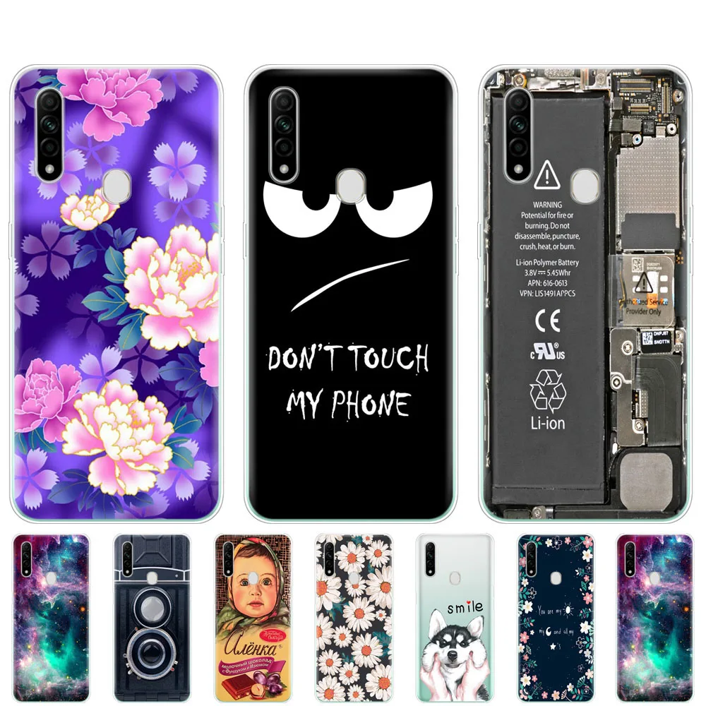 Для OPPO A31 чехол Мягкая силиконовая задняя накладка из ТПУ для Oppo A 31 2020 OppoA31 CPH2015 coque