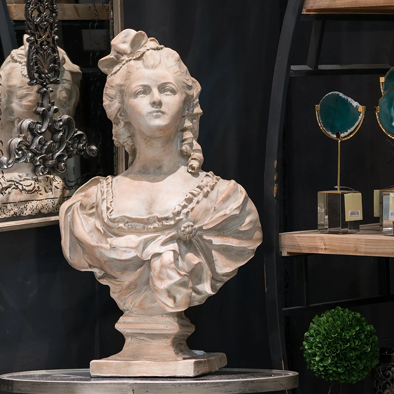 Домашний подарок аксессуары для украшения французских персонажей полубоди