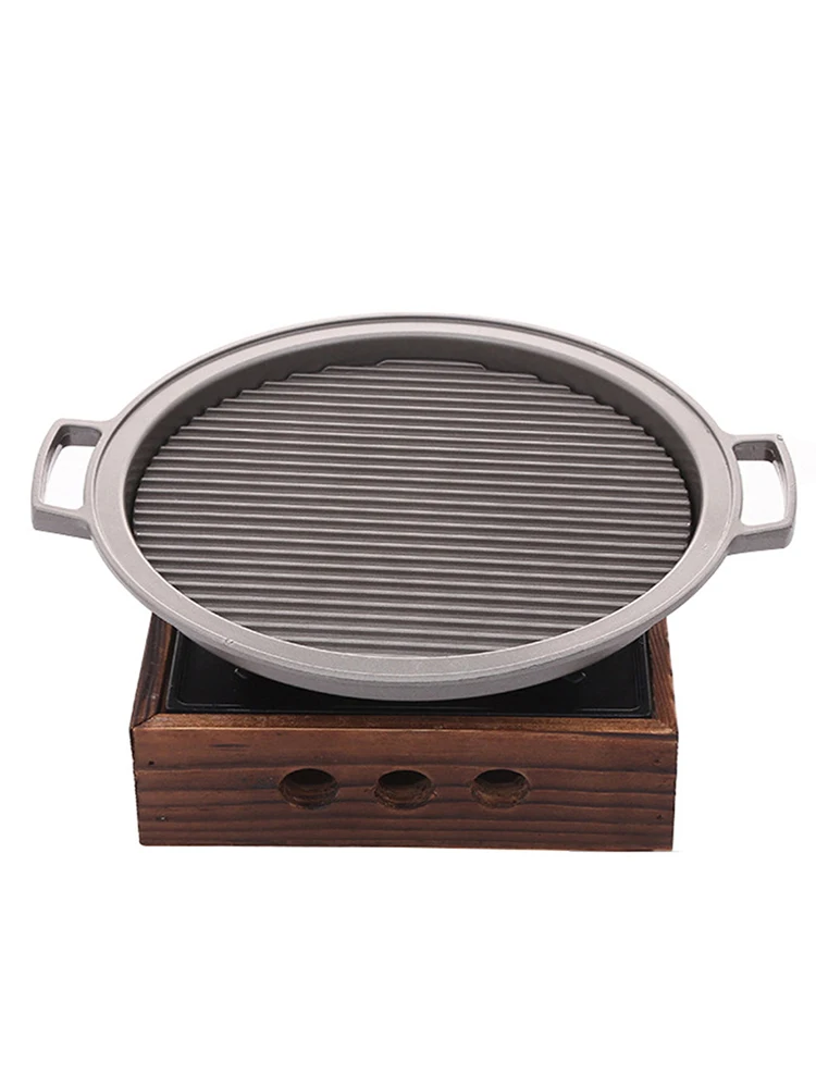 

Carbon Mud Soil Stove Charcoal Old Alcohol Stove Cast Iron Barbecue BBQ Grills Chafing Dish For Outdoor Family Cooking Camping