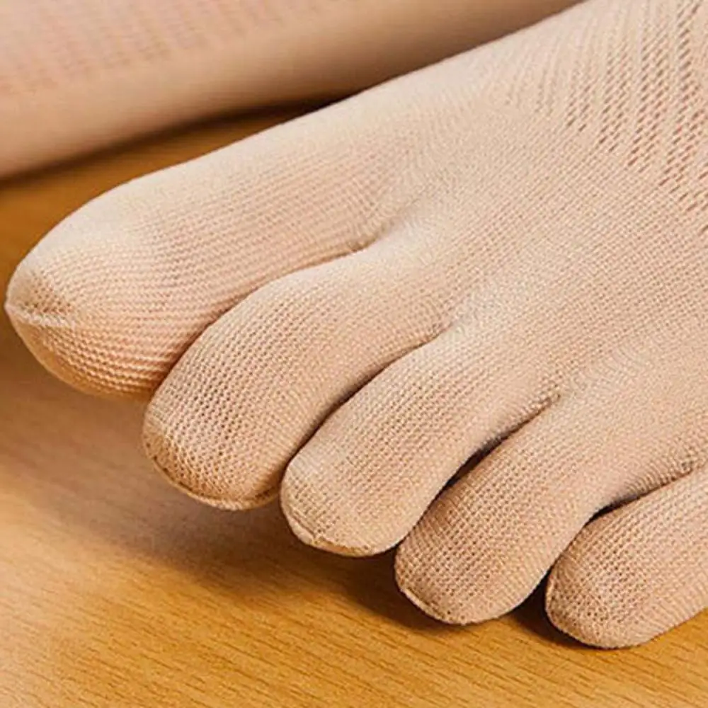 

Women 5-Toe Comfortable Ankle Socks Breathable Sweat-absorbing Low-cut Stockings Summer Women Socks