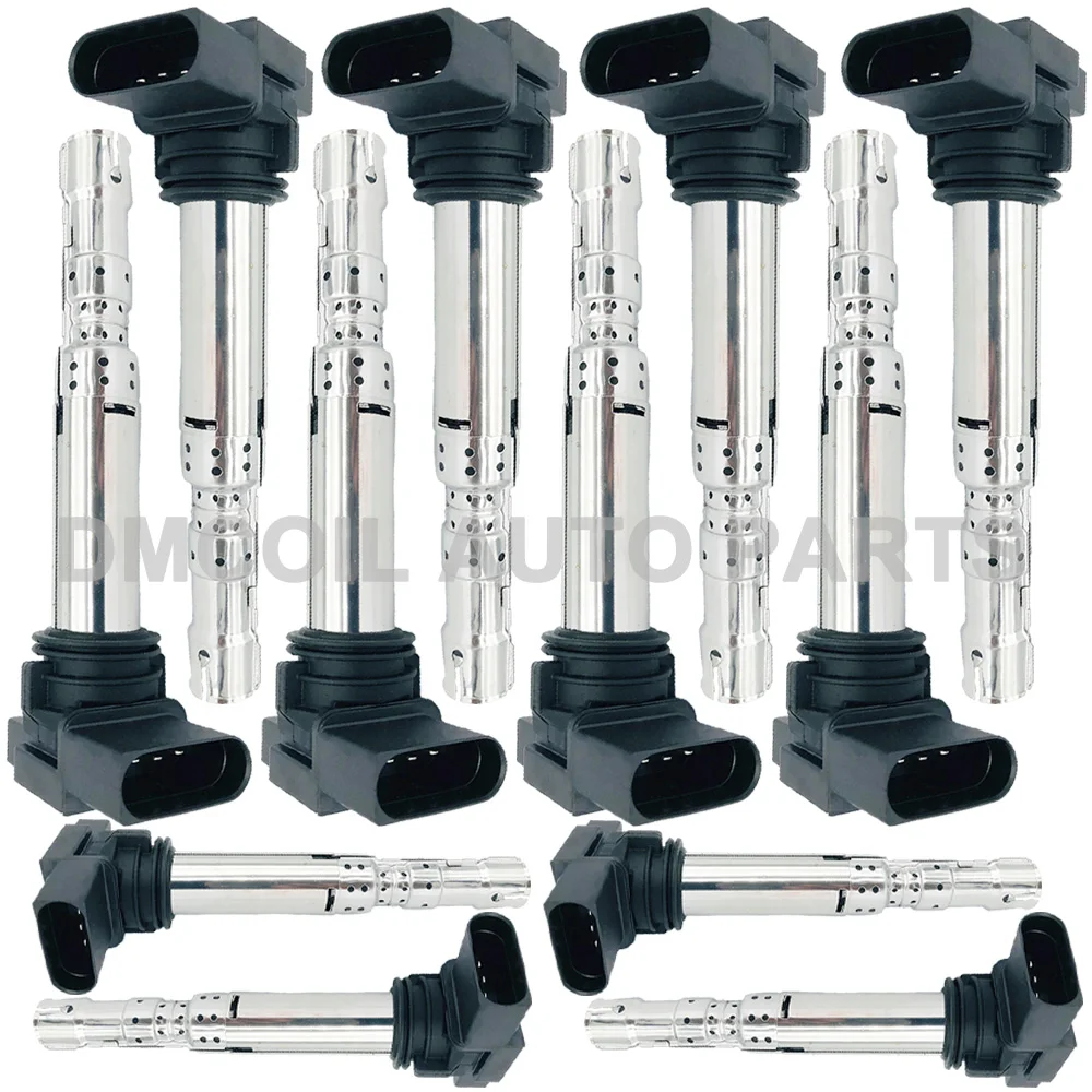 

12 шт. катушка зажигания HQ для AUDI A4 A8 VW PASSAT PHAETON TOUAREG BENTLEY CONTINENTAL 1,8 T 4.0L W8 6.0L W12 (2001-) 07C905115H