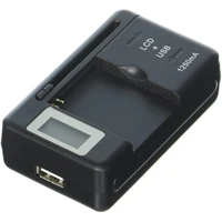 Универсальное мобильное зарядное устройство ЖК-экран индикатора для сотовых телефонов с USB-портом зарядного устройства для большинства ли...