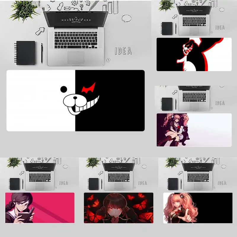 

Anime Girl Danganronpa Rubber Mouse Durable Desktop Mousepad X XL XXL Non-slip Cushion Thickness 2mm