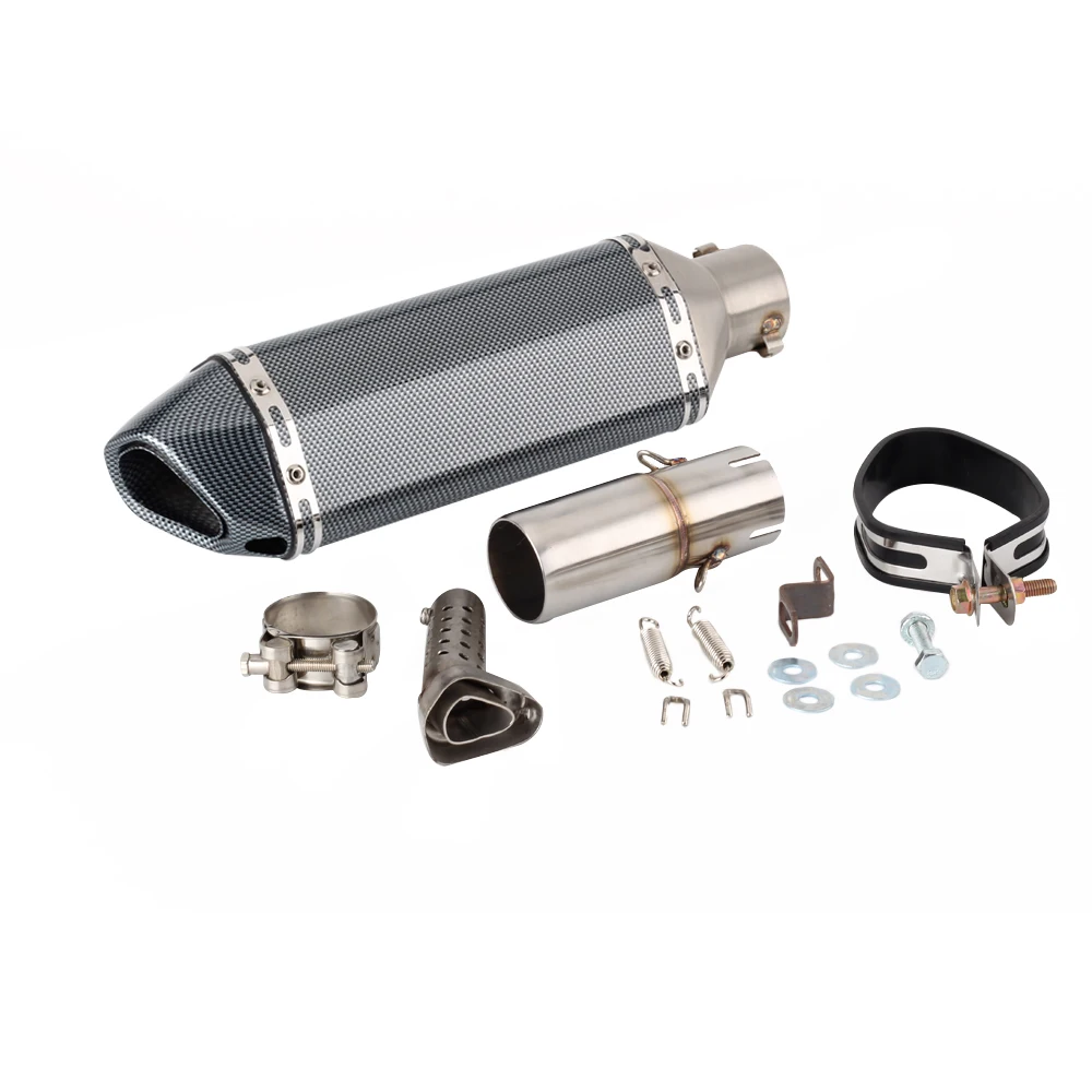 For Yamaha R6 2006 to YZF R6 Exhaust Escape Slip-on Motorcycle Exhaust Pipe And Link Pipe System - Цвет: 2006-2019 F