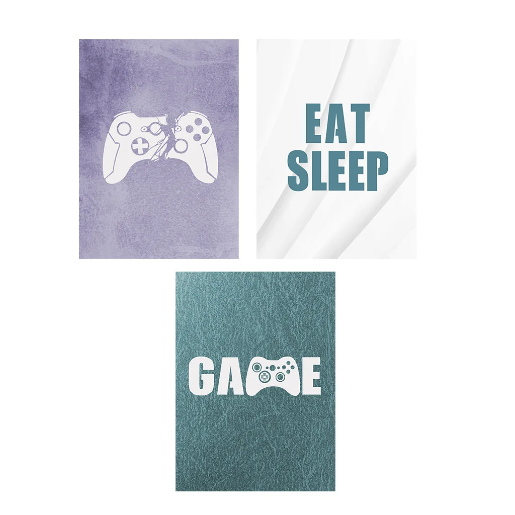 

Eat Sleep GAM, PVC SOFA background wall, spray paint, creative, game, Wall Post, wallpaper, home wall decoration, background