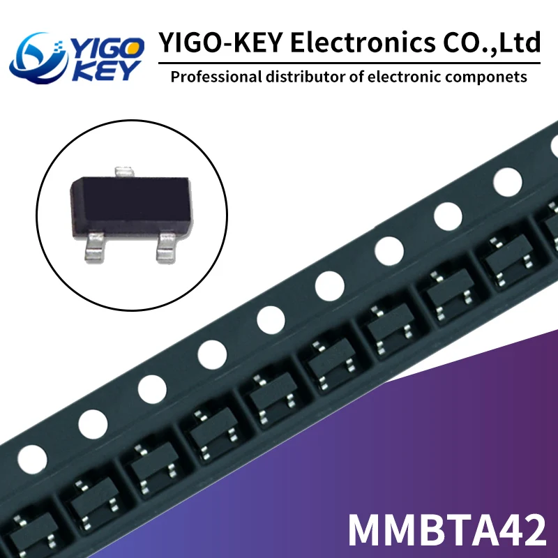 100 шт. MMBTA42 SOT 23 A42 MMBTA42LT1G SMD 1D SOT23 3B новый транзистор|Транзисторы| |