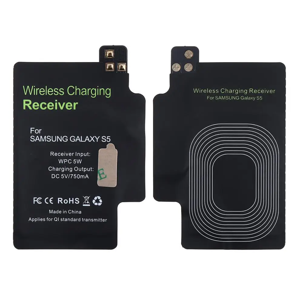 Портативное черное зарядное устройство 5 В 750ма беспроводное Вт модуль приемника