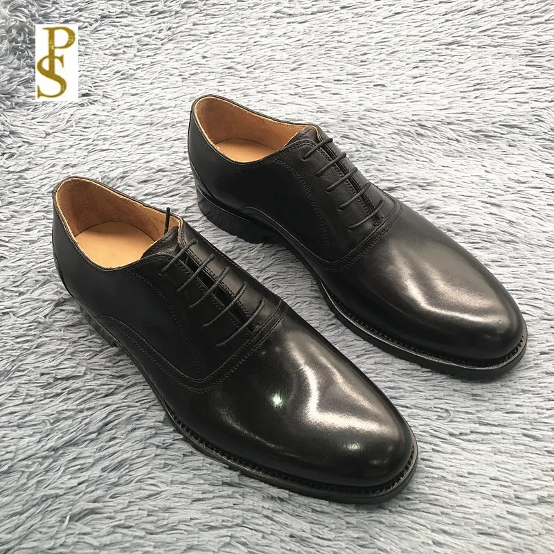 Men's comfortable leather shoes hand-made men's | Обувь