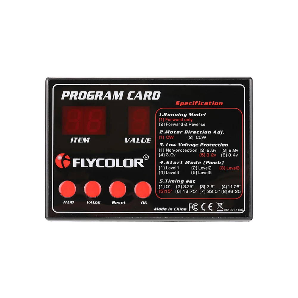 Flycolor-controlador de velocidad sin escobillas para barco a control remoto, 50A/70A/90A/120A/150A, soporte ESC 2-6S BEC 5,5 V/5A, para modelo de barco a control remoto-5