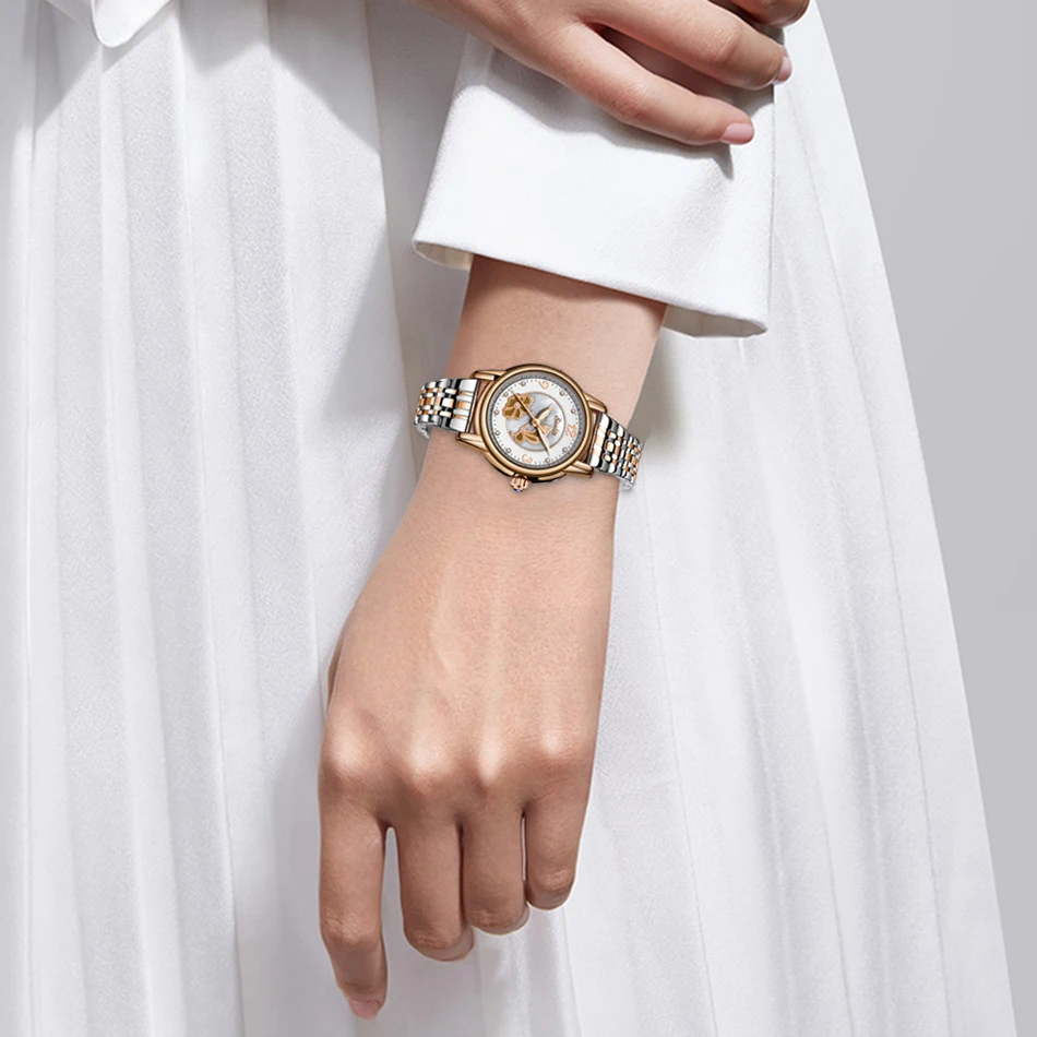 2021 SUNKTA New Ladies Watches Women Luxury Top Brand Wrist Watch Woman Stainless Steel Band Female Dress Clock relogio feminino enlarge