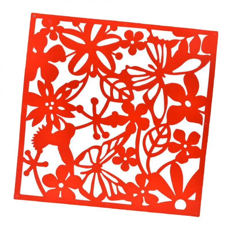 

4x Butterfly Flower Hanging Screen Curtain Room Divider Partition Wall 3 Colors