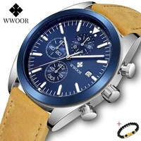 wwoor chronograph luxury gold full steel men watches fashion military quartz wristwatch waterproof sports relogio masculino 2021