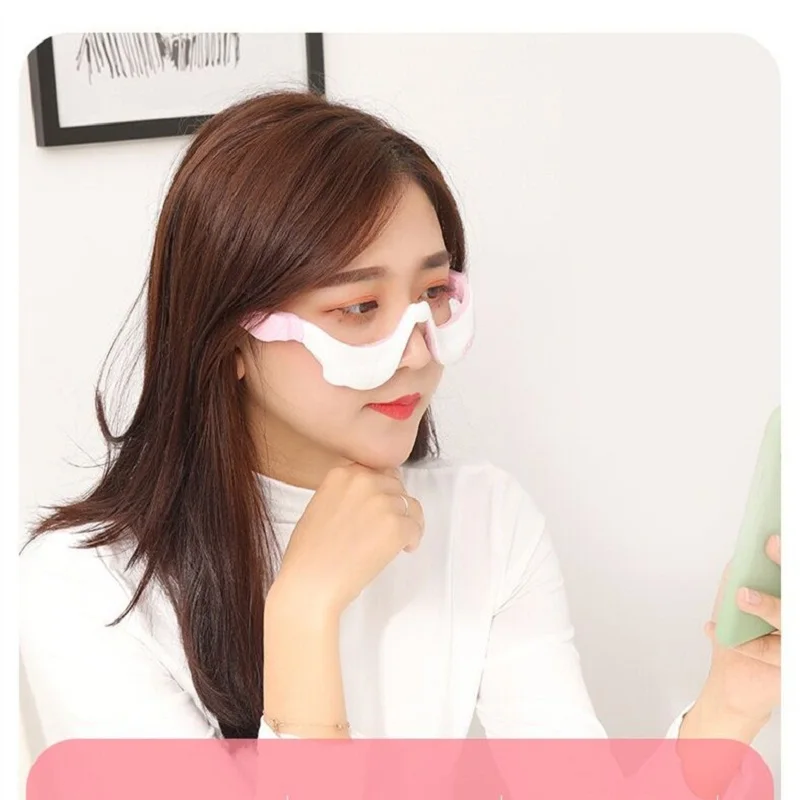 

Electric Vibration 3D EMS Eye Massager Eyes Fatigue Relief Relaxation Micro-Current Heating Therapy Massage Tool for Eye Care