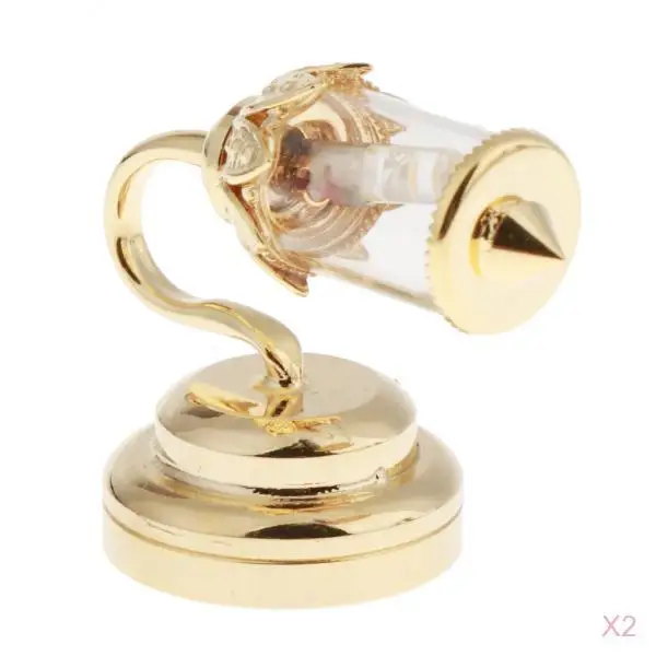 Настенный светодиодный светильник для кукольного домика в масштабе 1:12 на