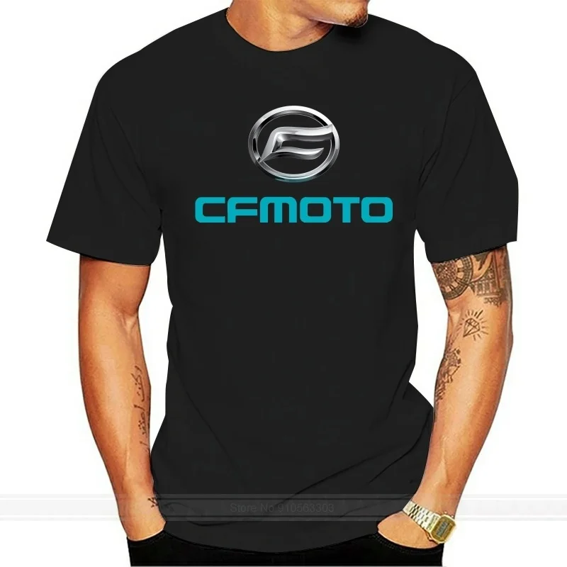 

CFMOTO men's and women's T-shirts, casual loose cotton shirts, fun, fashion, brand cotton