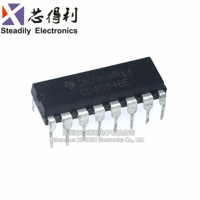 10 шт./лот Новый Cd4094 Cd4094be 8-битный переключатель Dip-16 | Электронные компоненты и