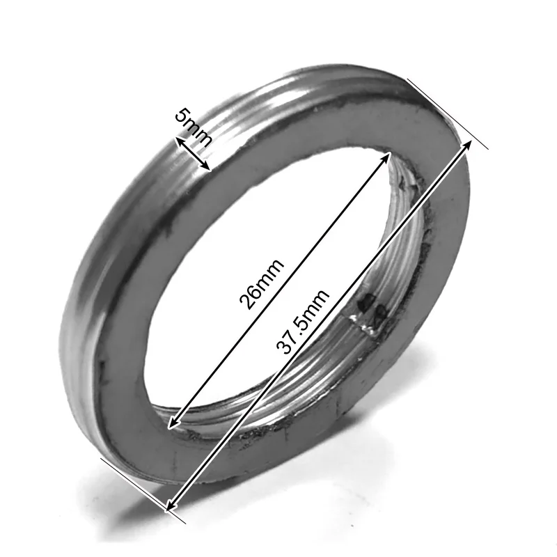 2 шт. уплотнительное кольцо выхлопной трубы для 250cc с водяным охлаждением CN250 CF250 172 мм Спиральные детали мотоцикла