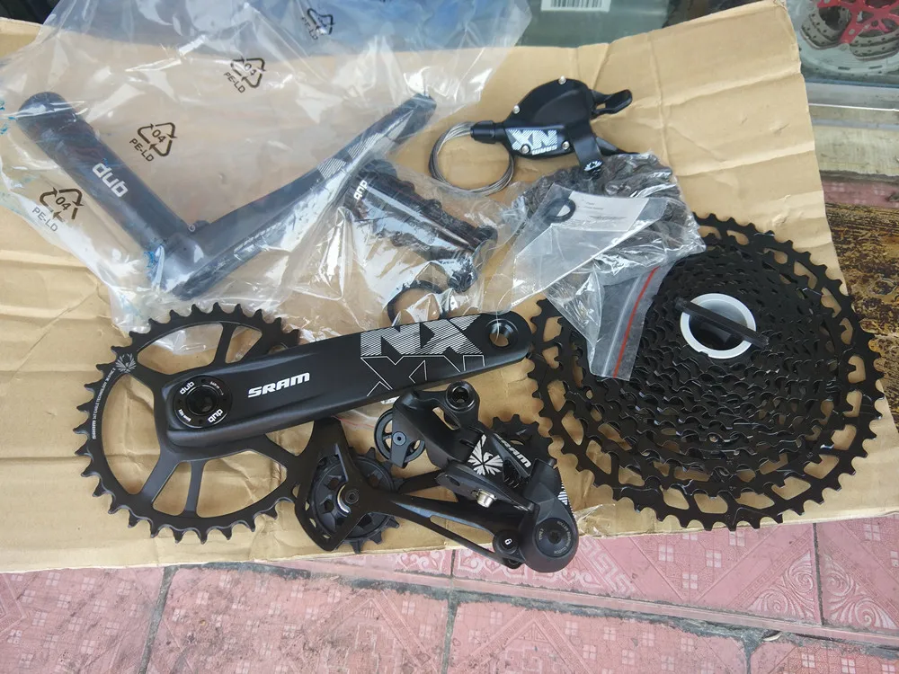 Sram NX eagle groupset 12S dub BSA BB30 PF30 boost MTB bike 170 мм 175 мм|Шатун и передняя звездочка велосипеда|