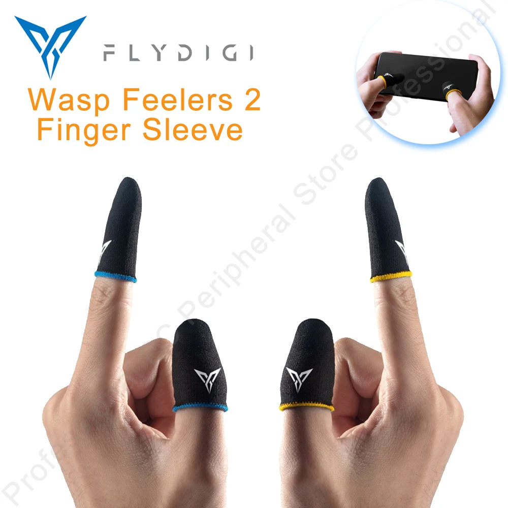 Flydigi Feelers 2 Finger for phone gaming Sleeve Sweat Proof Cover mobile tablet PUBG Game Touch Screen Thumb gamer | Электроника