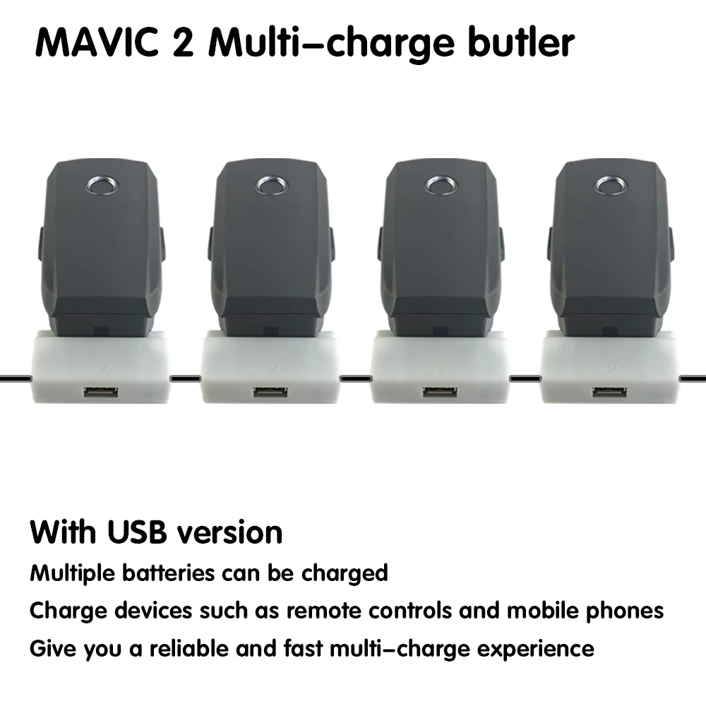 Применяются к DJI Mavic2 мульти зарядное устройство батарея дворецкий Смарт и