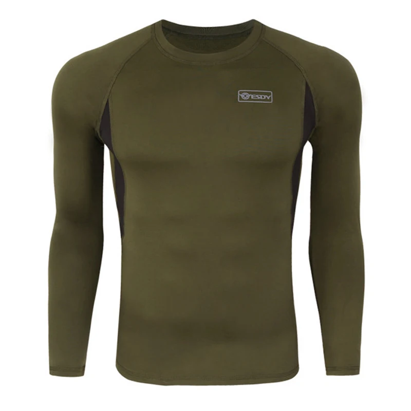 Термобелье мужское компрессионное тактическое флисовое быстросохнущее