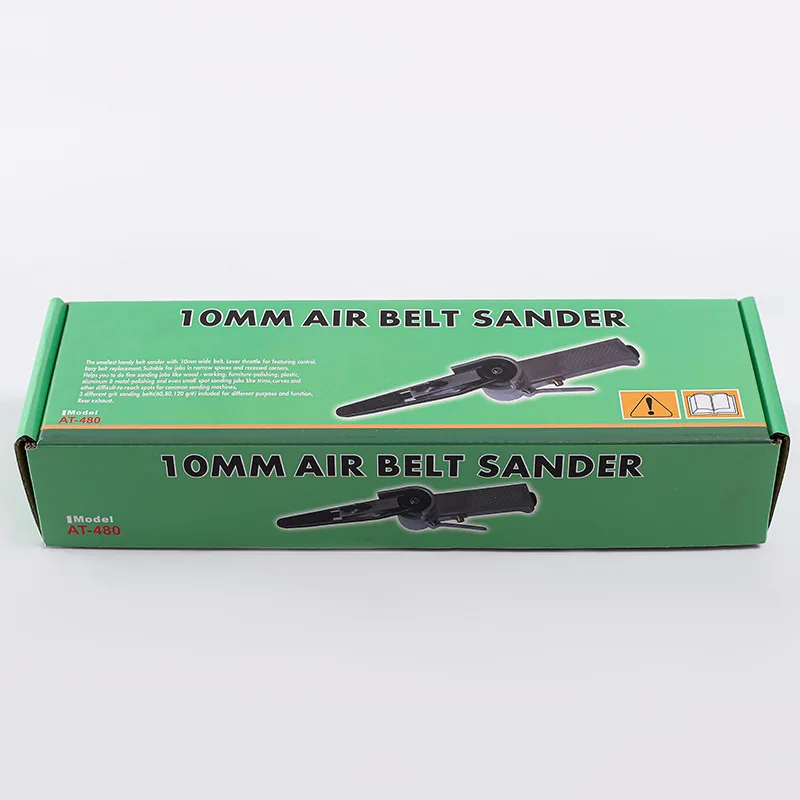

330*10mm Pneumatic Industrial-Grade Abrasive Belt Polishing Machine 180 Degree Pneumatic Grinder Angle Adjustable Tools