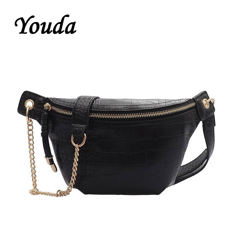 Youda оригинальный дизайн PU материал нагрудная сумка большая вместительность