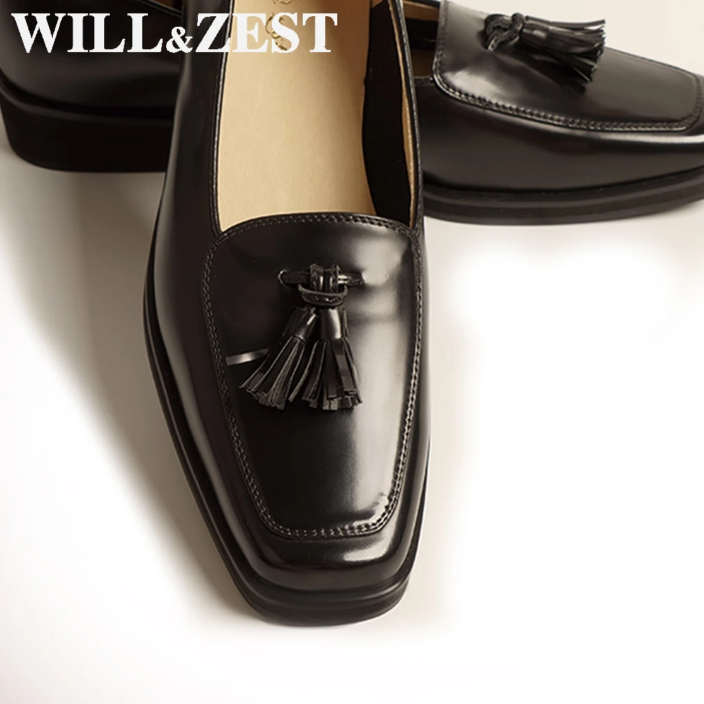 Женские лоферы с бахромой Will &amp Zest милые туфли на плоской подошве женские