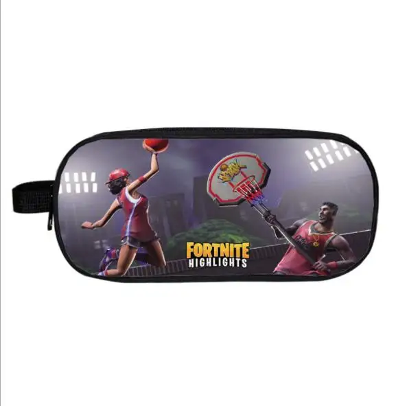 FORTNITE estojo escolar пенал школьный студенческий Карандаш Чехол из мультфильма, серия «Han», Детская сумка для карандашей - Цвет: 17