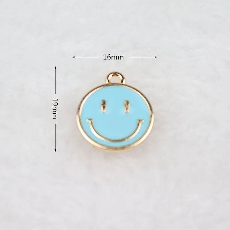 Подвеска для сережек сделай сам Ювелирное Украшение с изображением улыбающегося