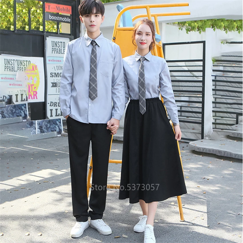 

High School Uniform Men Japanese Style Class Sailor Women Korean Fashion Clothing Kawaii Skirts for Girl Anime Cosplay Team Plus