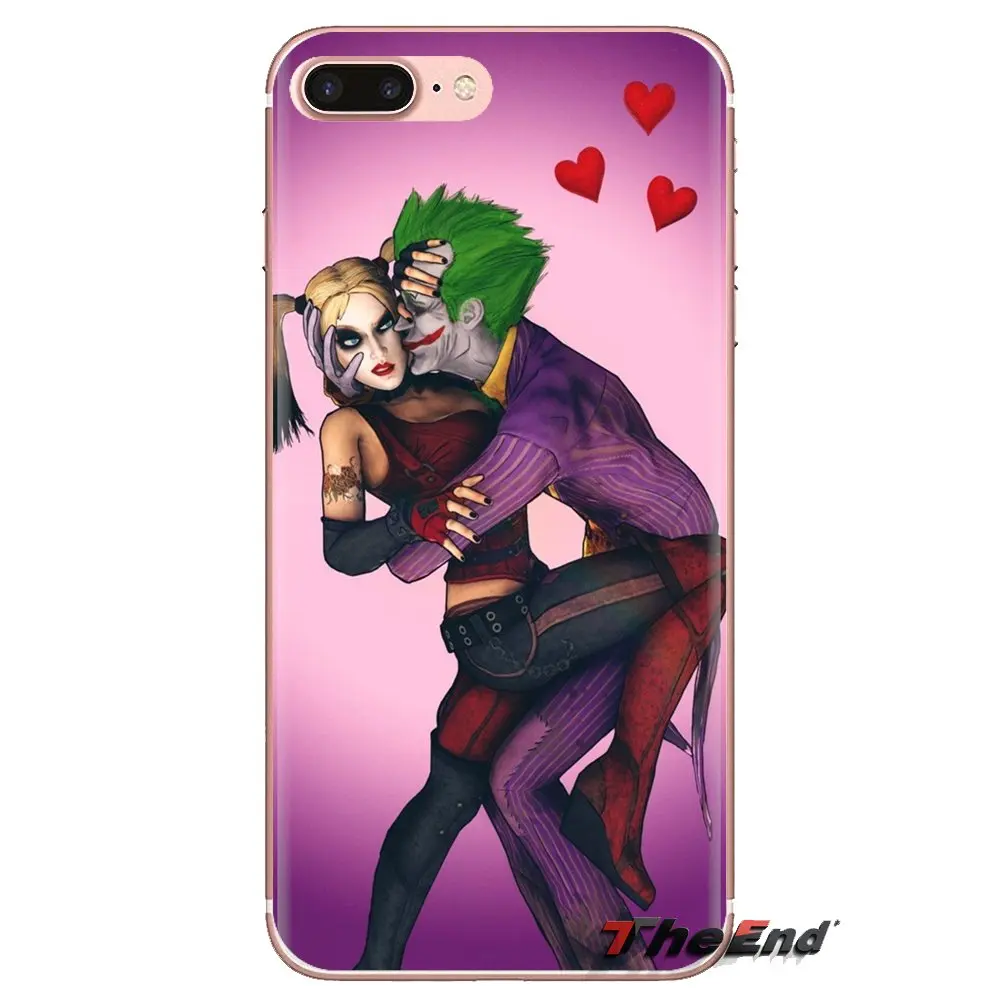 Для iPod Touch Apple iPhone 4 4s 5 5S SE 5C 6 6S 7 8 X XR XS Plus MAX Joker и Harley Quin мягкие прозрачные чехлы |