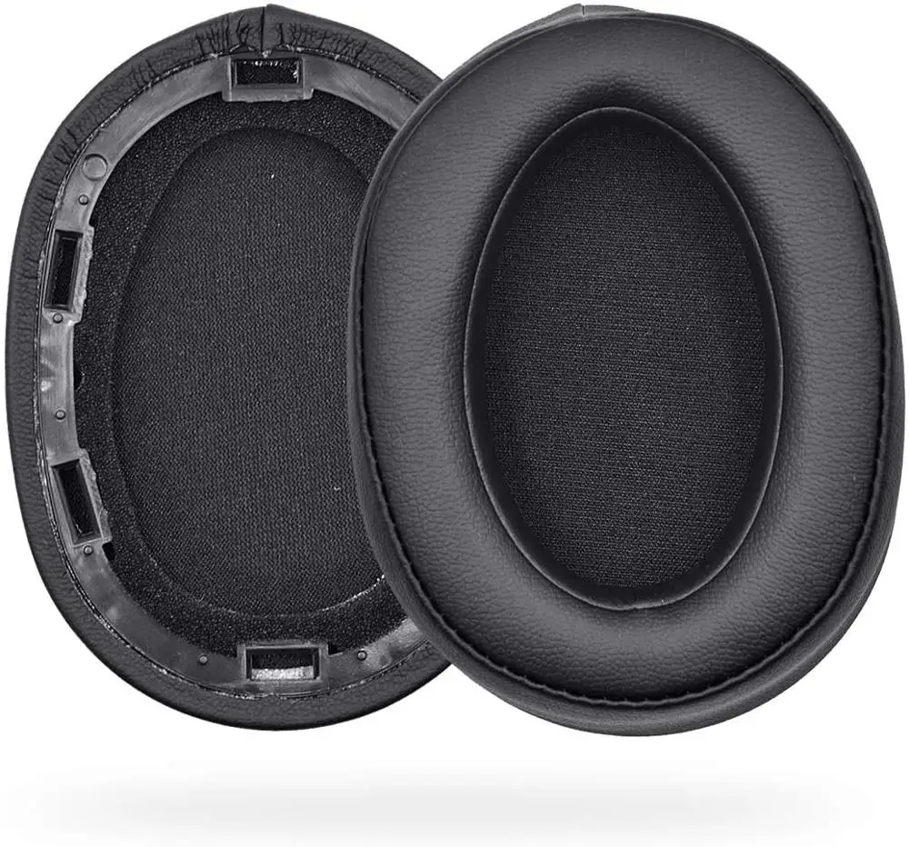 

Replacement Ear Pads Cushion for Sony MDR-100ABN 100 ABN WH-H900N MDR WH H900 N Headphones (Black)